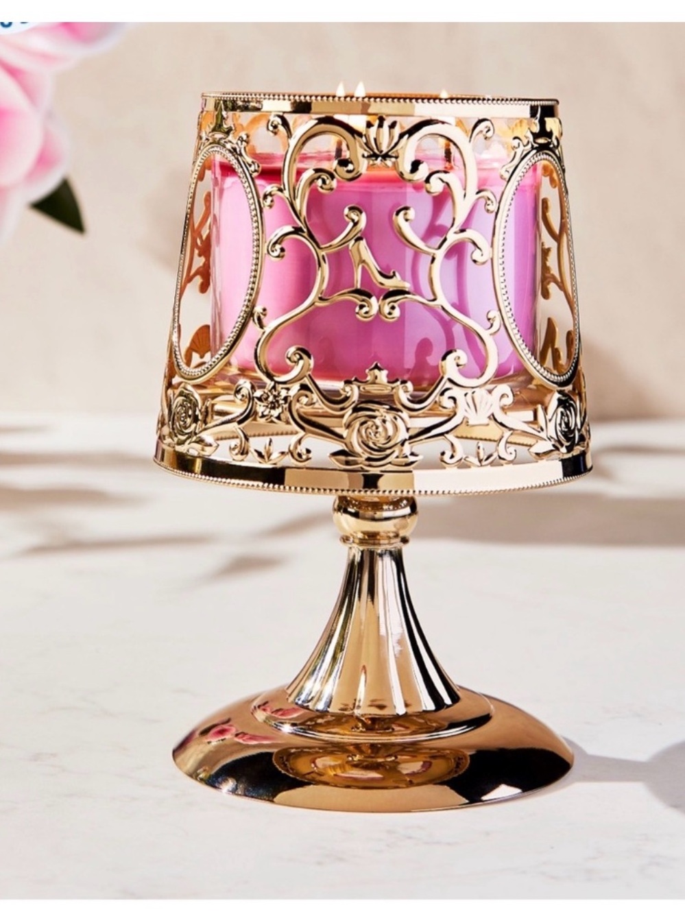 Bath & Body Works Disney Princess Royal Lamp Candle Holder